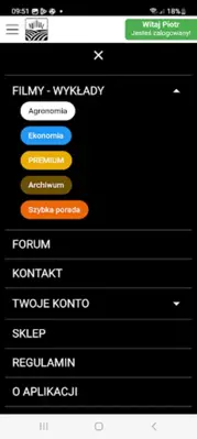 Hektar Wiedzy android App screenshot 2